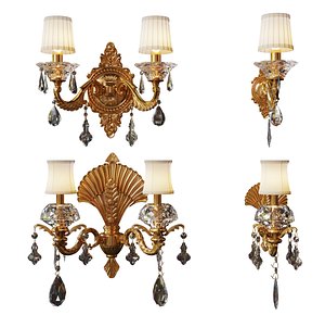 3D model Wall Light 12