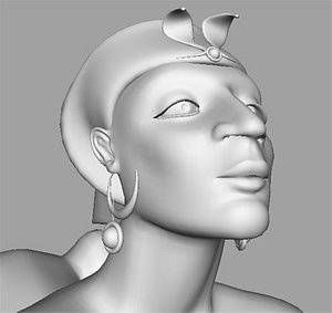 3d model statues sphinx