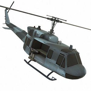 bell copter helicopter 3D