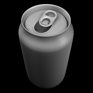 3d model soda beer