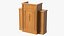 Church Oak Pulpit Light Wood with Cross