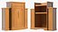 Church Oak Pulpit Light Wood with Cross
