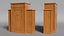 Church Oak Pulpit Light Wood with Cross