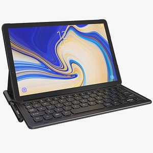 Samsung Galaxy Tab S4 All Colors with Keyboard (Rigged) & S Pen