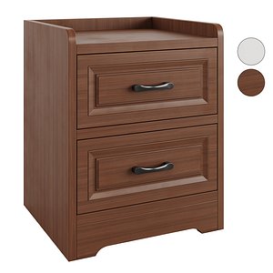 3D Litfad - Scandinavian Accent Table Nightstand