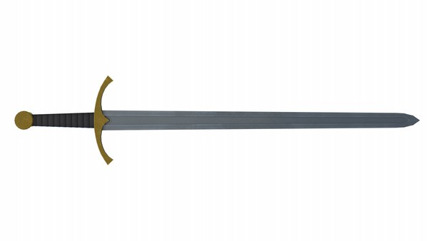 modelo 3d espada medieval gratis - TurboSquid 1384479