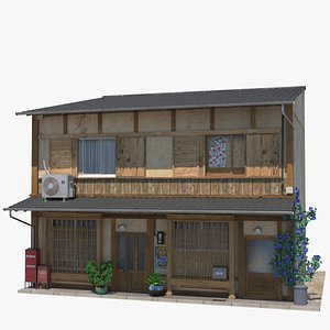 Higashiyama Building PBR Remastered 3D model