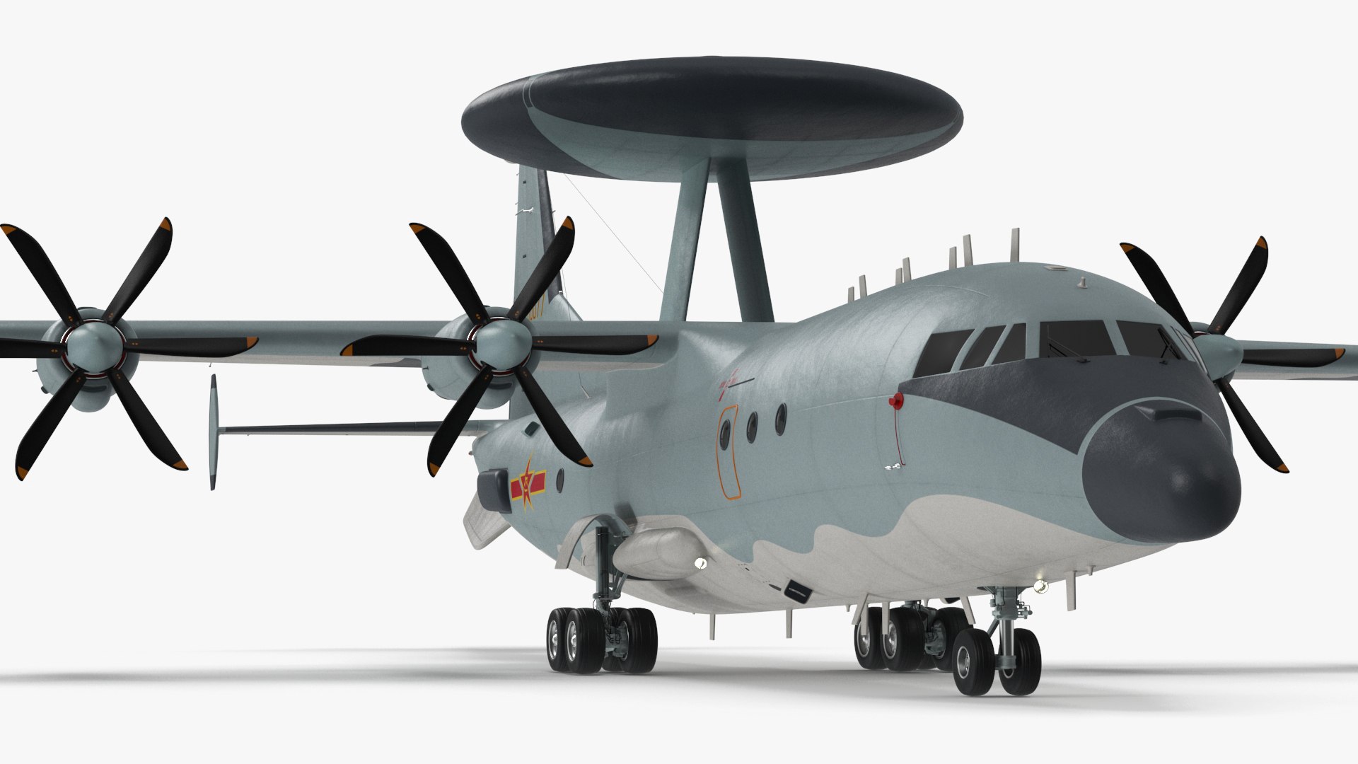 Shaanxi KJ-500 3D model preview