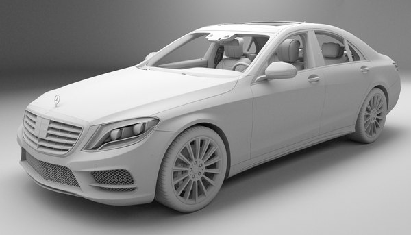 3d 2016 mercedes benz s-class