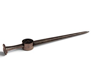3d medieval sword model