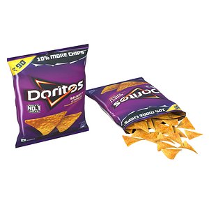 Doritos sweet chili 3D