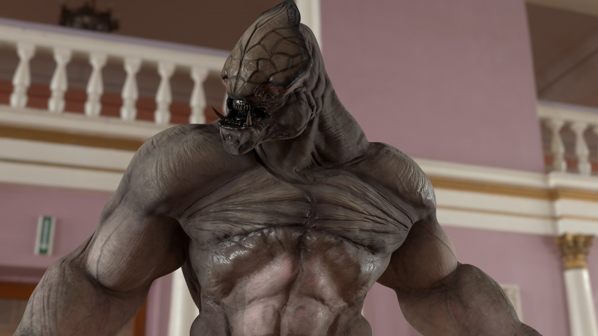 CAVE BEAST Model - TurboSquid 2292082