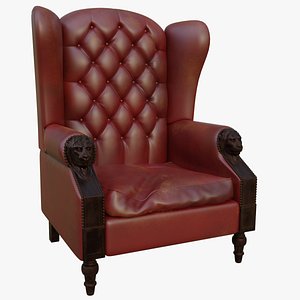 3D Matrix chesterfield chair