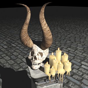 Shaddar Skull v2 3D model