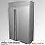 appliances oven grill refrigerator 3d model