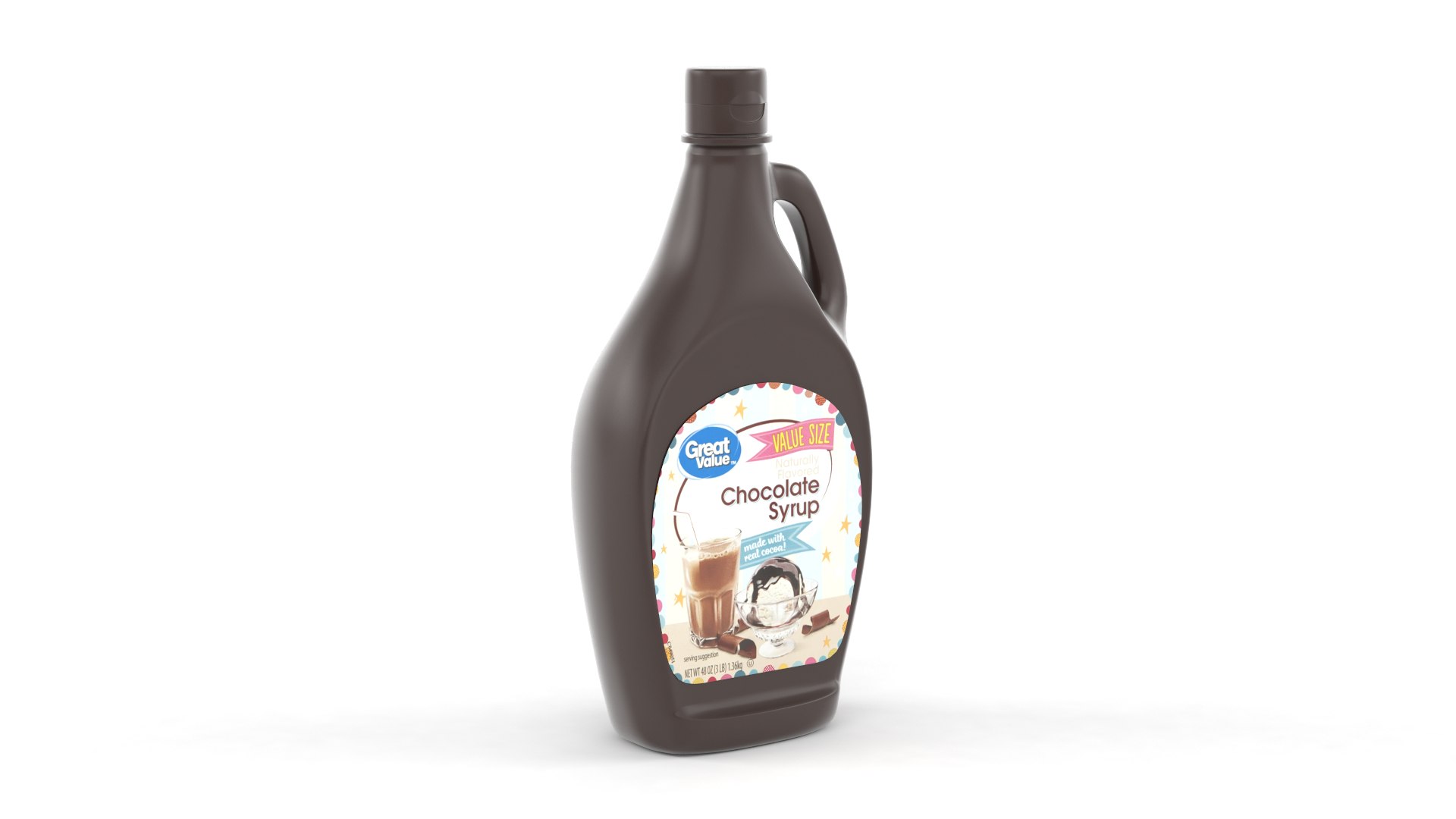 Chocolate Syrup Model - TurboSquid 2041147