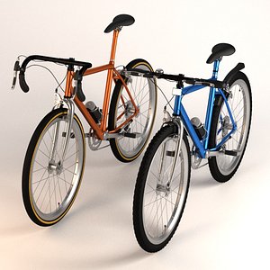 3d model bicycles mountain racing