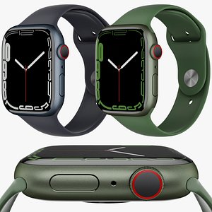 3D Apple Watch Series 7