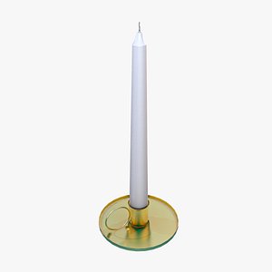 Candle holder 02 3D model
