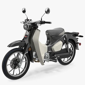 Designer Modern Scooter Black