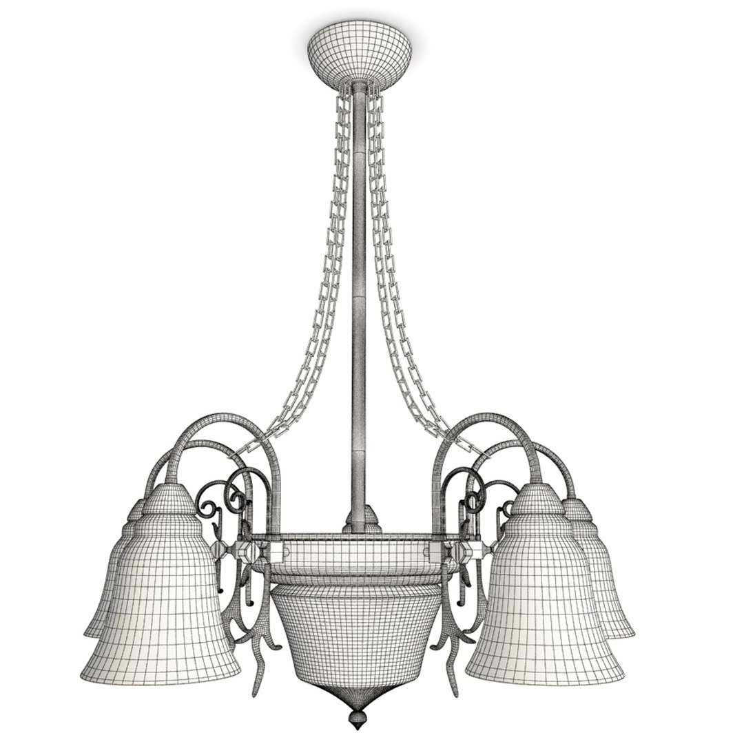 Antique lamps pendant lights 3D model - TurboSquid 1441319