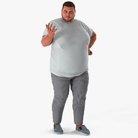 Fat Man Fur Rigged