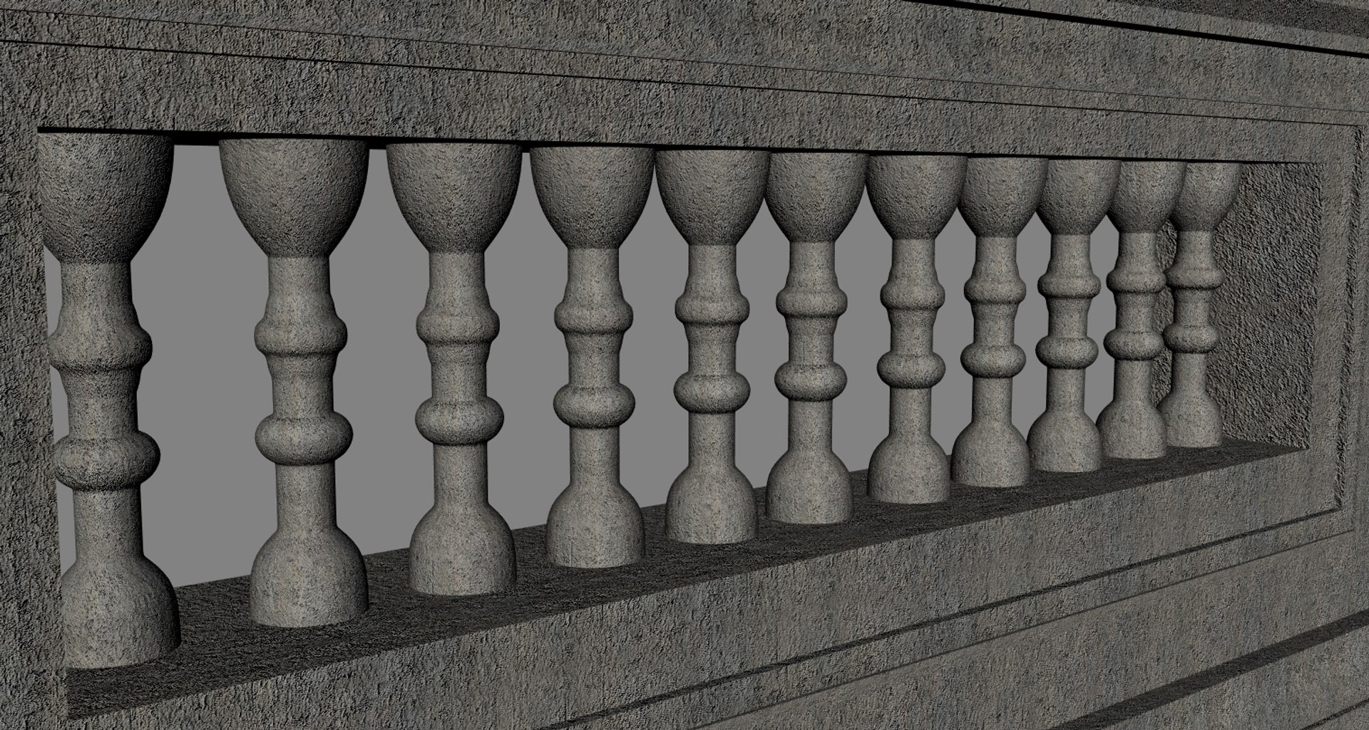 3D Railing Classi Greek - TurboSquid 1167171