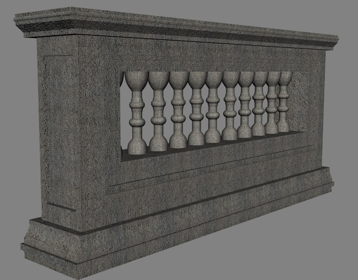 3D Railing Classi Greek - TurboSquid 1167171