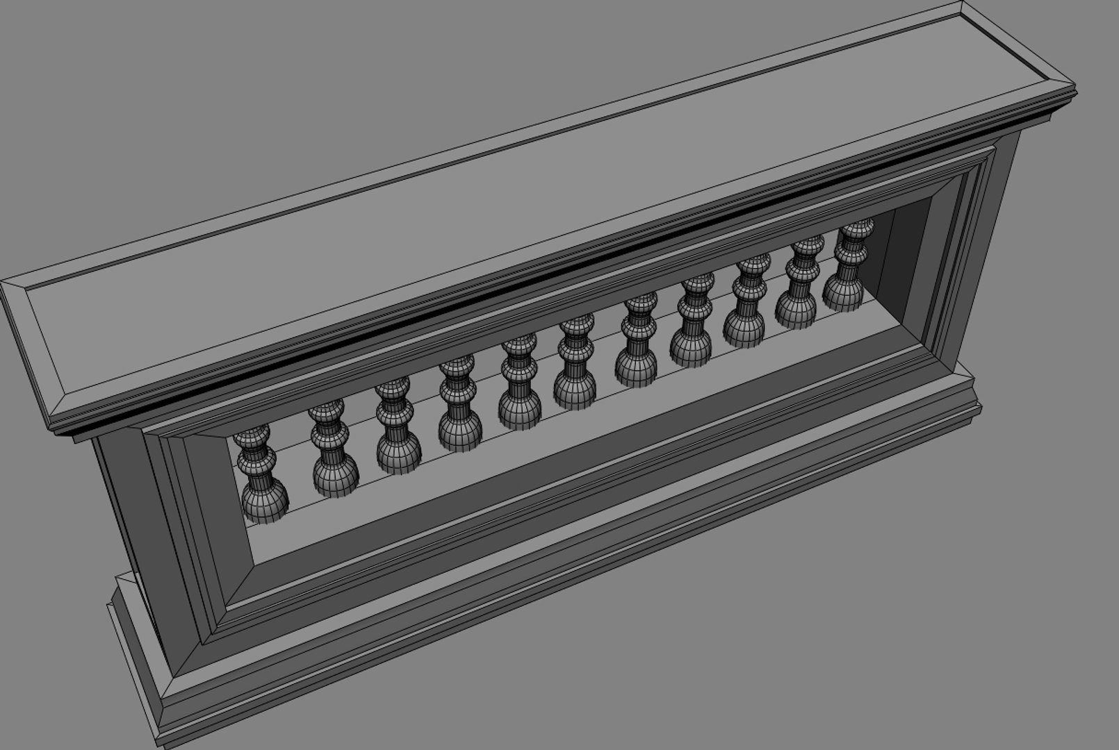 3D Railing Classi Greek - TurboSquid 1167171