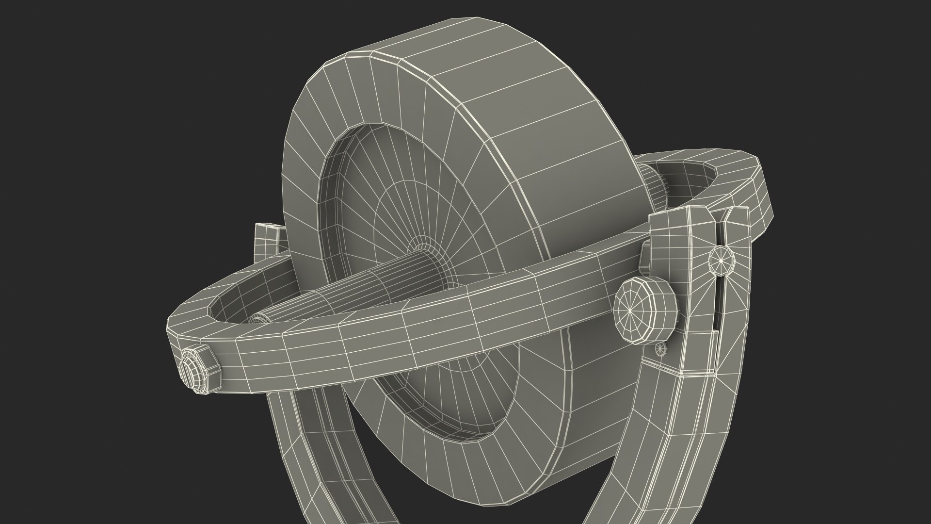 Vintage Brass Lecture Gyroscope Rigged 3D model - TurboSquid 1755690