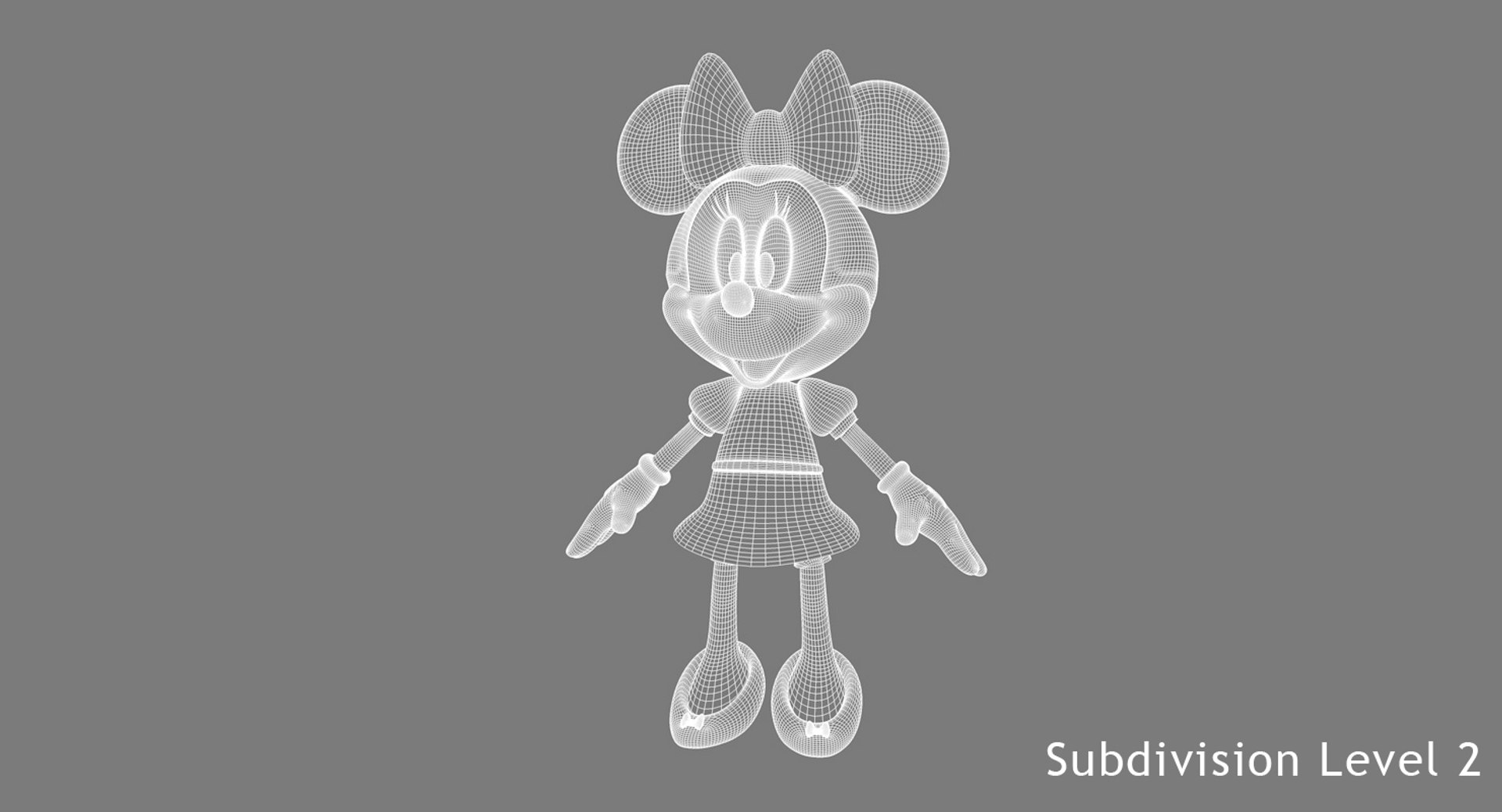 3d Max Minnie Mouse Film