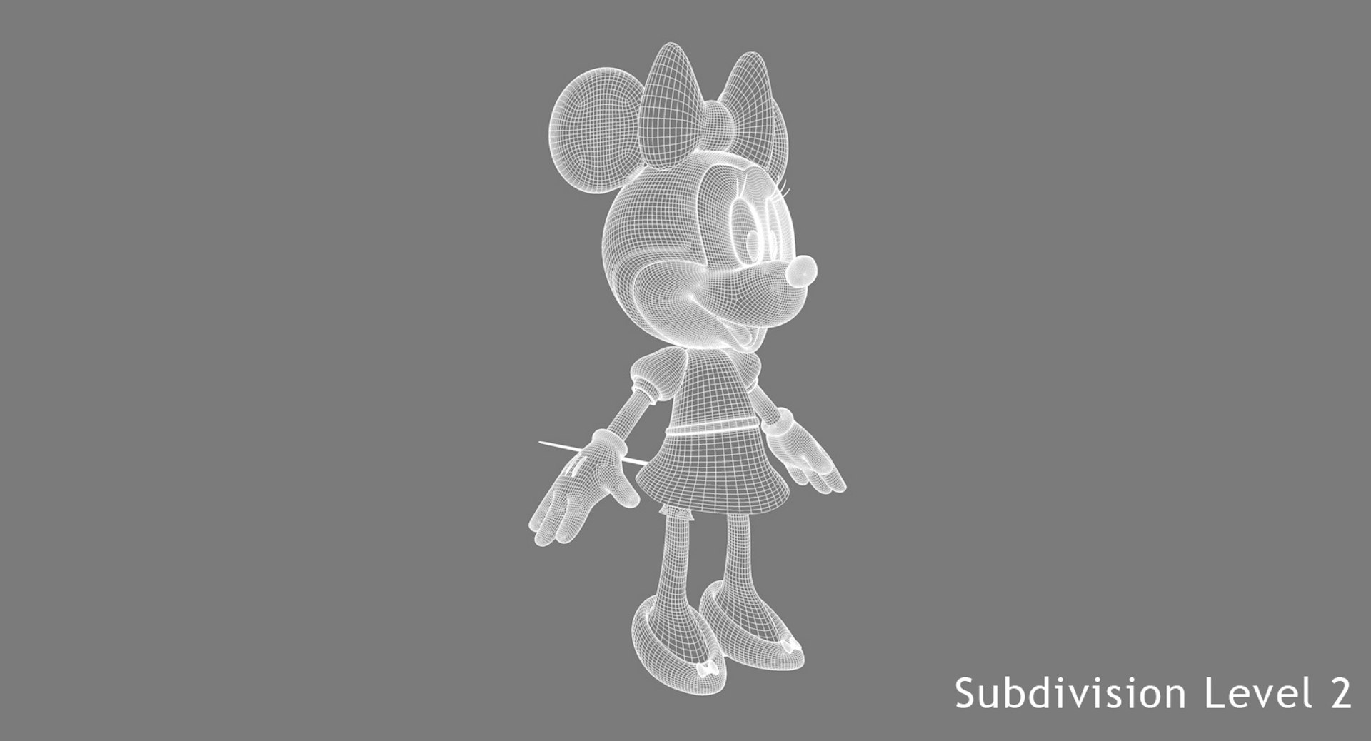 3d Max Minnie Mouse Film