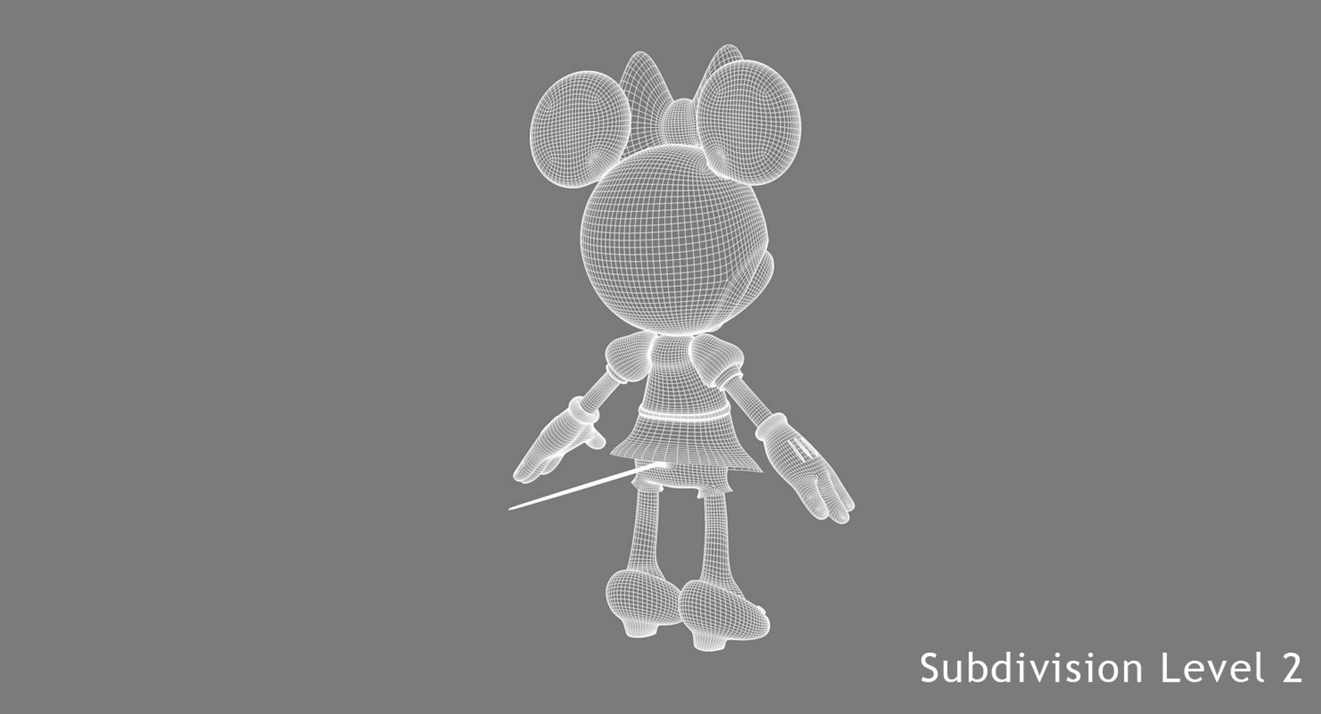 3d max minnie mouse film