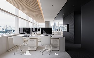 3D model office interior