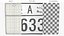 UAE Ras Al Khaimah Vehicle License Plate White