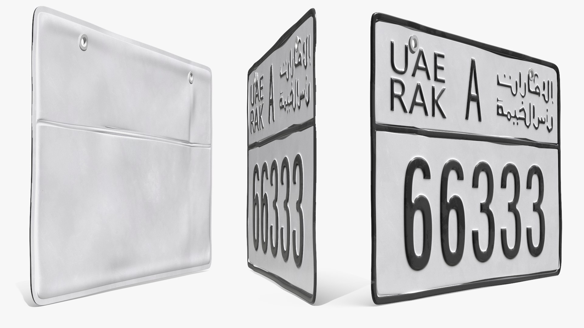 UAE Ras Al Khaimah Vehicle License Plate White 3D model https://p.turbosquid.com/ts-thumb/4W/aZ6fxG/SW/uae_ras_al_khaimah_vehicle_license_plate_white_003/jpg/1761614939/1920x1080/fit_q87/cba610136398fbc3ccfd2e06d496bee474a063e9/uae_ras_al_khaimah_vehicle_license_plate_white_003.jpg