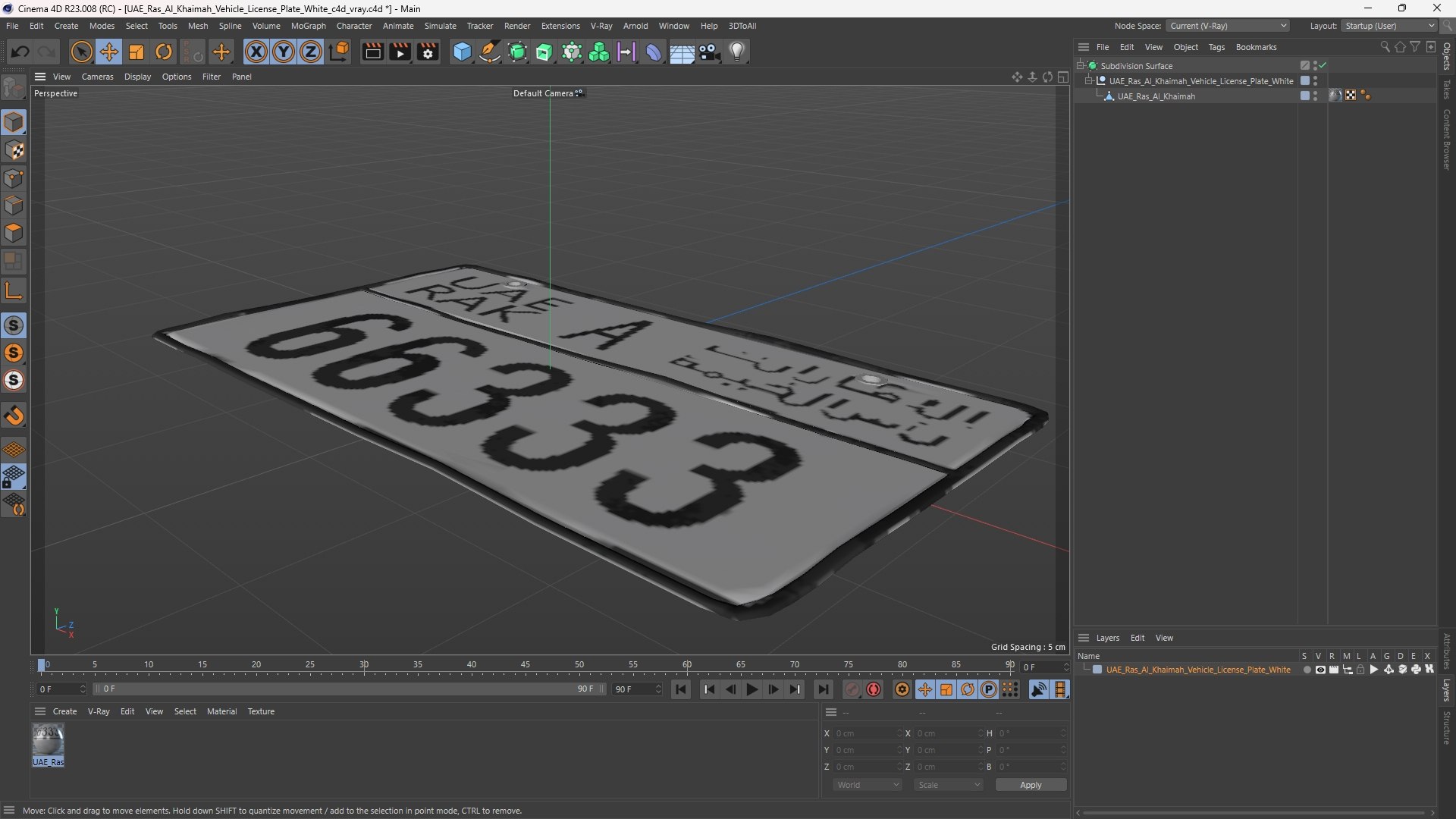 UAE Ras Al Khaimah Vehicle License Plate White 3D model https://p.turbosquid.com/ts-thumb/4W/aZ6fxG/uf/uae_ras_al_khaimah_vehicle_license_plate_white_1003/jpg/1761614981/1920x1080/fit_q87/dedea7823482cf4af744dba6871d01e94a6027b0/uae_ras_al_khaimah_vehicle_license_plate_white_1003.jpg