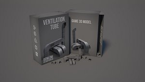 3D ventilation tube