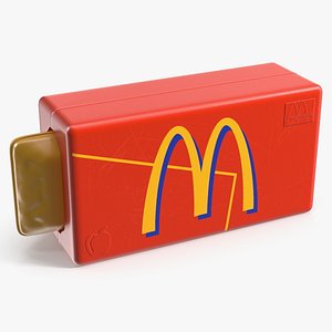 Vintage McDonalds Plastic Apple Pie Toy 1989