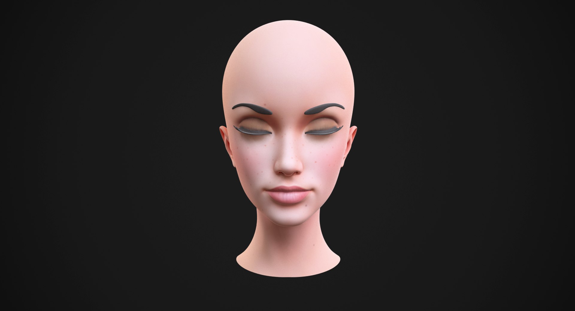stylized female head 2 3D model https://p.turbosquid.com/ts-thumb/4W/gWkxLM/bQIhhJkm/4/png/1496176604/1920x1080/fit_q87/f2d06d1d9ac5e5971071b5a56df7e711a496dd15/4.jpg