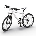 Mountain Bike Generic 2 Rigged