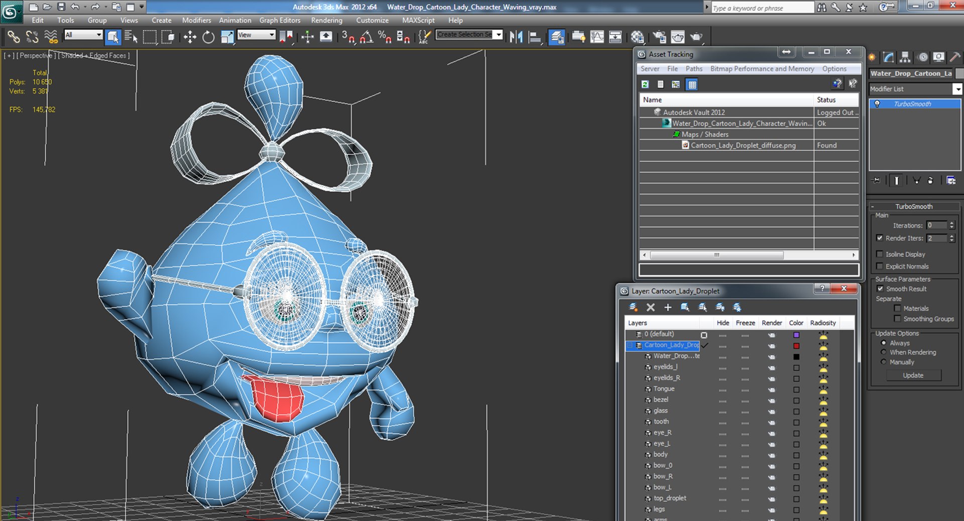 3D water drop cartoon lady character model https://p.turbosquid.com/ts-thumb/4W/grAsQz/Y50yMdJB/waterdropcartoonladycharacterwaving3dsmodel010/jpg/1517018381/1920x1080/fit_q87/894e72f1d31d91b403c5989001075548214395d6/waterdropcartoonladycharacterwaving3dsmodel010.jpg
