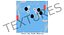 Water Drop Cartoon Lady Character Waving 3D Model