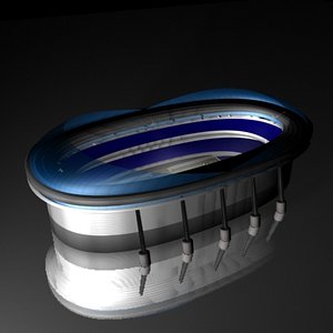 football stadium 3d max