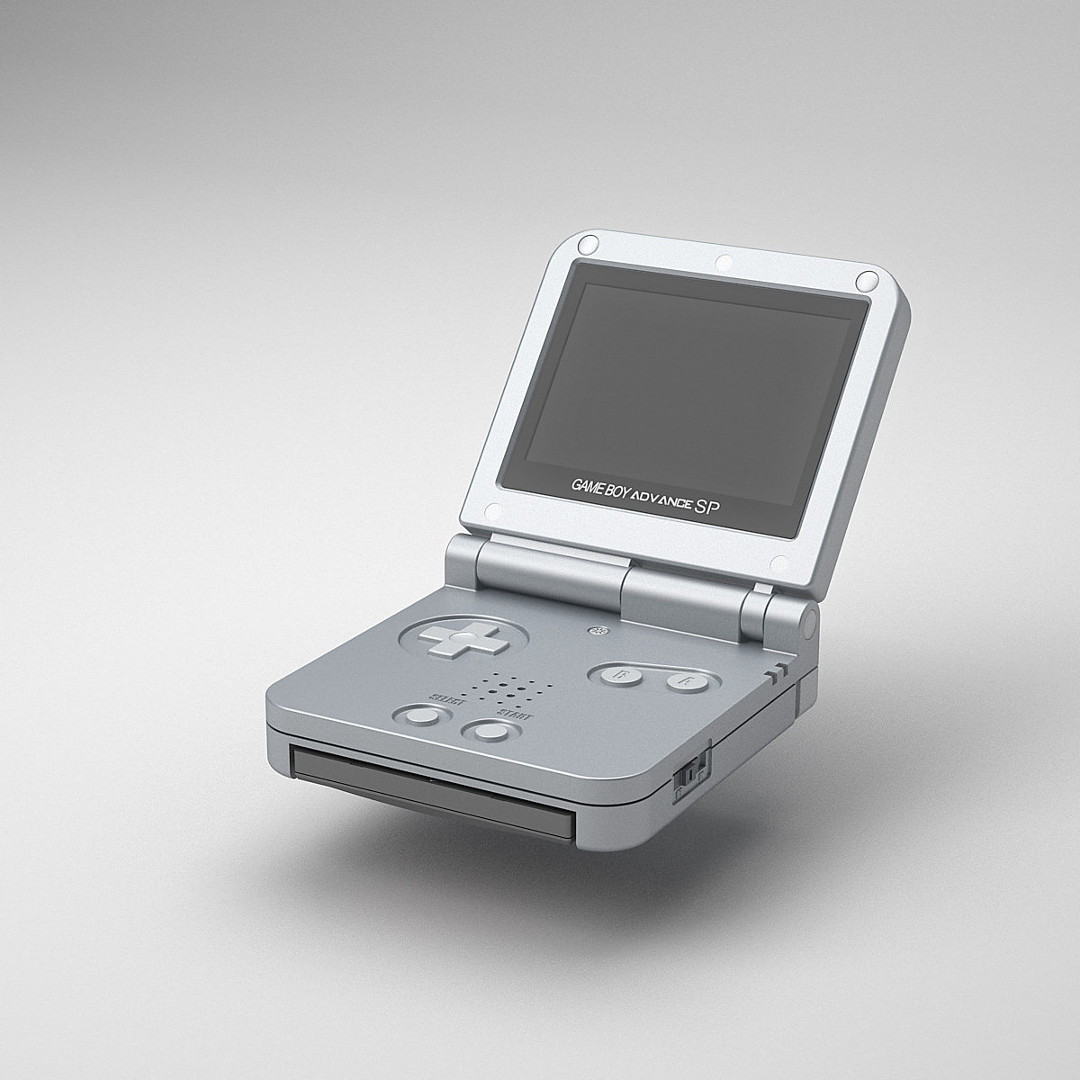 nintendo boy advance 3d max