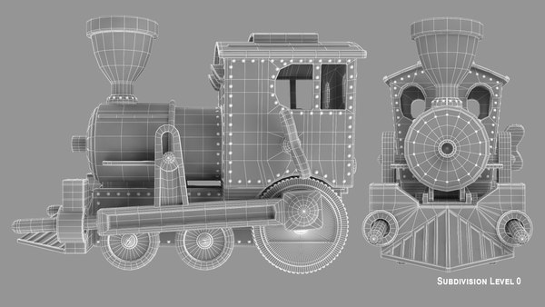 3D model toy train - TurboSquid 1704819