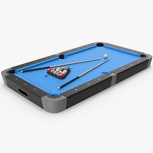 Billiard Pool Field 3D model