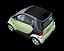 smart fortwo 3d model