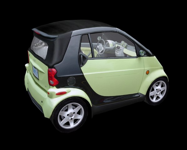 smart fortwo 3d model