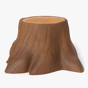 Cartoon Tree Stump 7